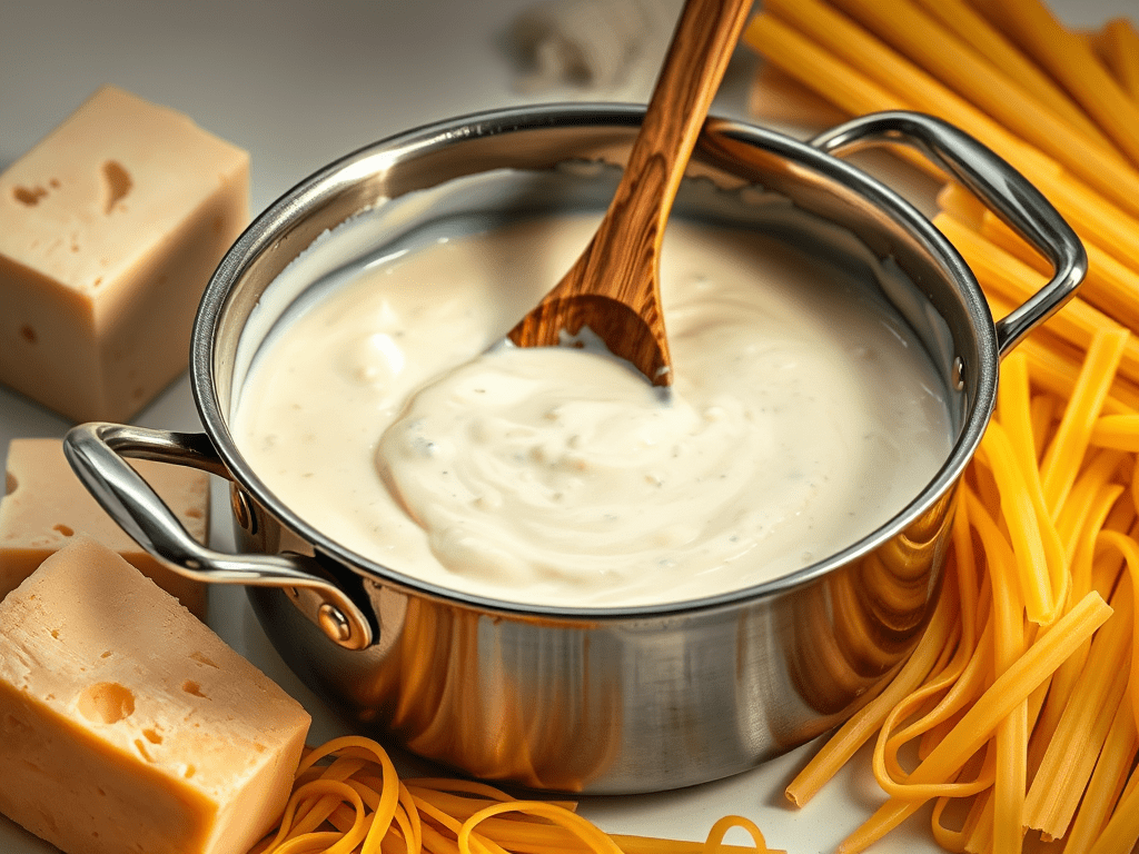 Lightened Up Alfredo&nbsp;Sauce