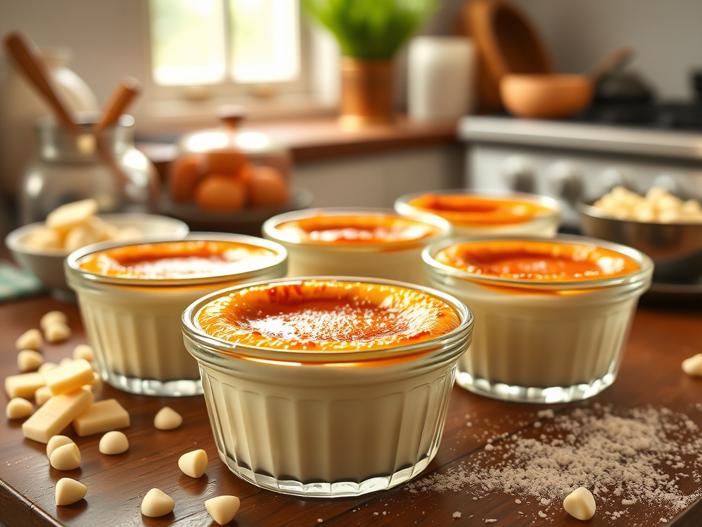 White Chocolate Crème&nbsp;Brulé